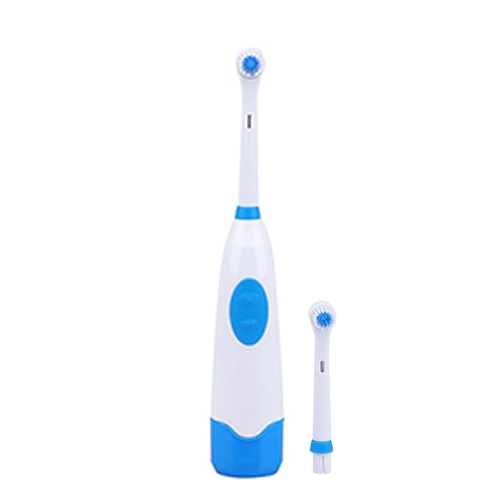 KHET003-C Electric Battery Toothbrush With One Refill Brush Head Easy Press Power Botton For Adult 